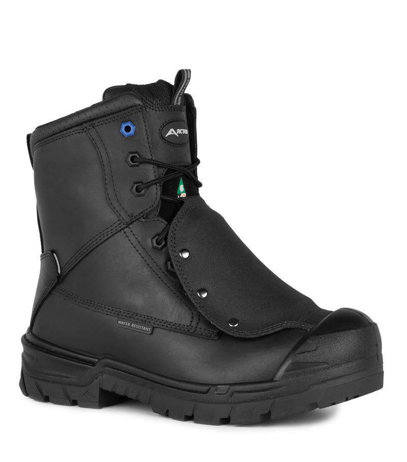 G3E, Noir | Bottes de travail 8" avec protection métatarsienne externe