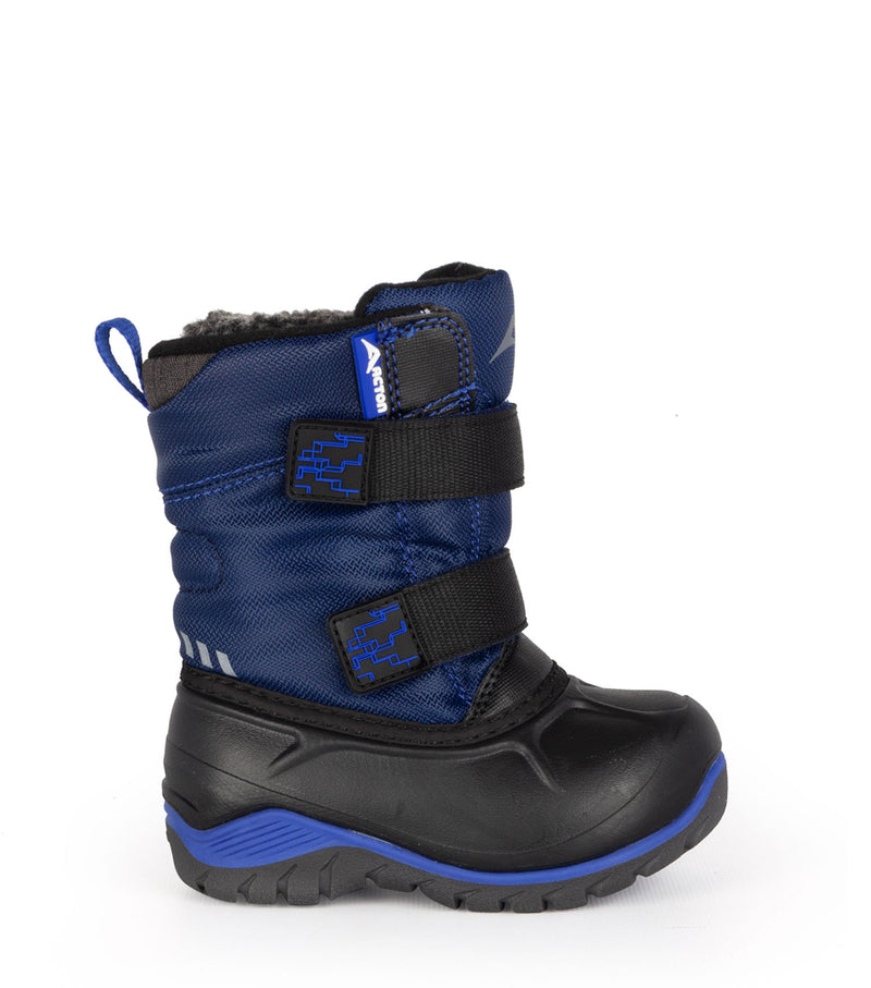 Kiddy, Bleu | Bottes d'hiver pour enfants avec feutre amovible