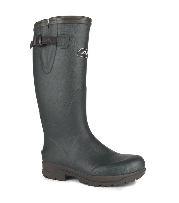 Tackle, Vert | Bottes de pluie 16.5’’ en caoutchouc naturel