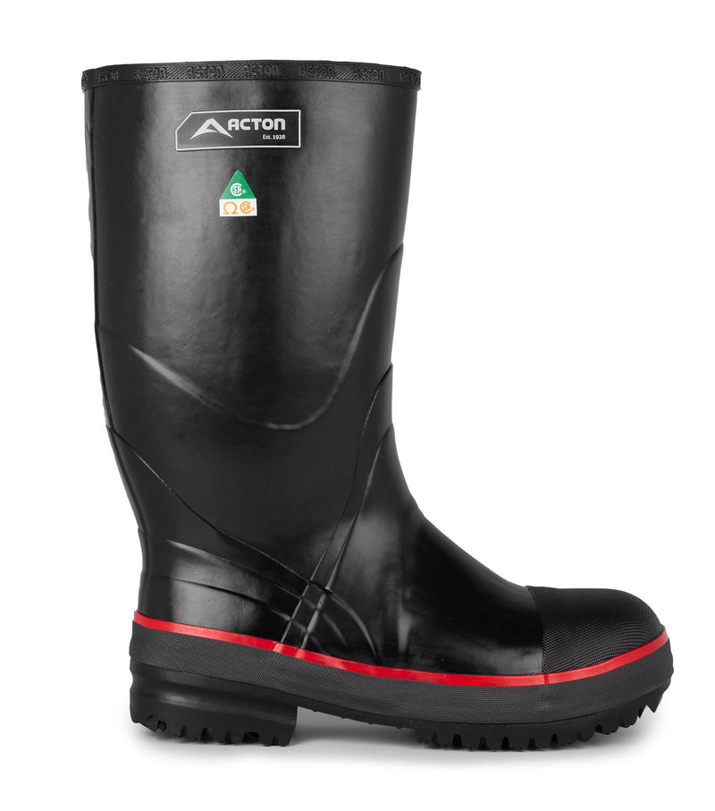 Protecto 2.0, Noir | Bottes de travail 15'' en caoutchouc naturel