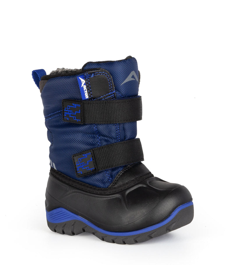 Kiddy, Bleu | Bottes d'hiver pour enfants avec feutre amovible