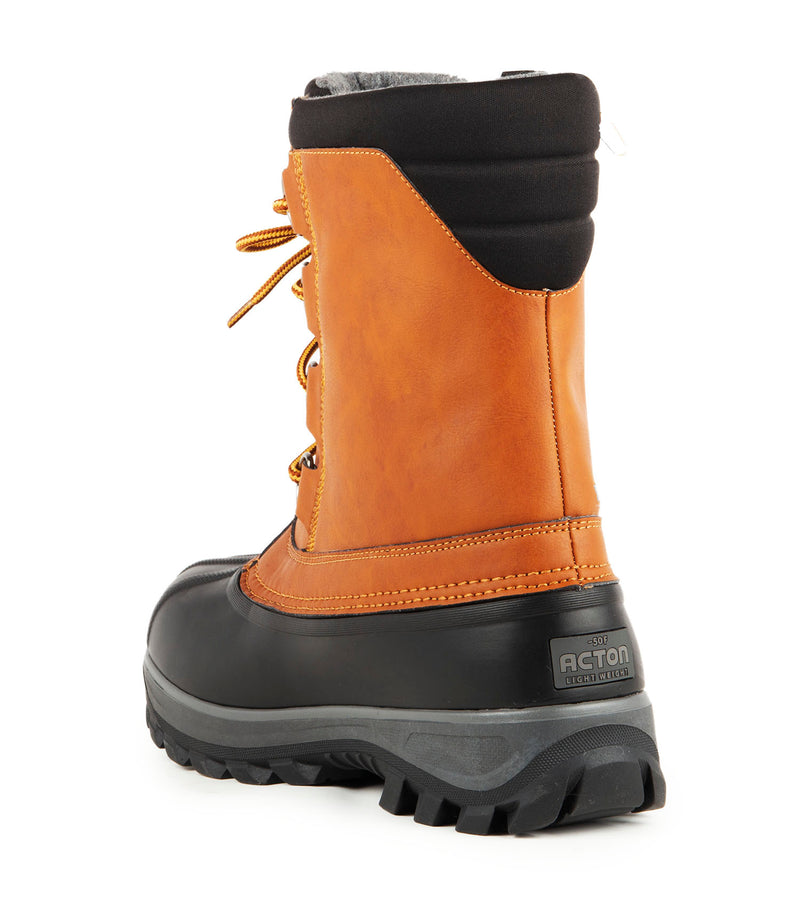 Yukon, Tan | 9'' Winter Boots | Removable Felt