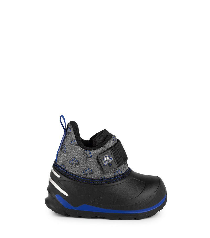 Duckies, Grey & Blue | Mid Season Waterproof Baby Boots