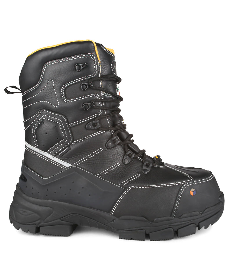 Cannonball, Black | 8'' Insulated Work Boots | Metgard Protection