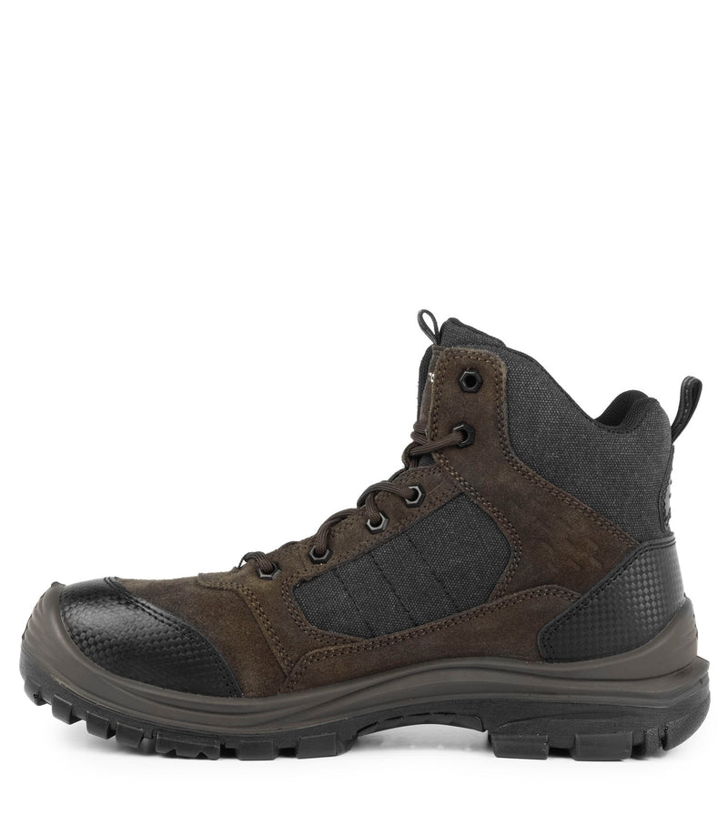 Profast6, Brown | 6'' Suede & Cotton Work Boots | Metal Free
