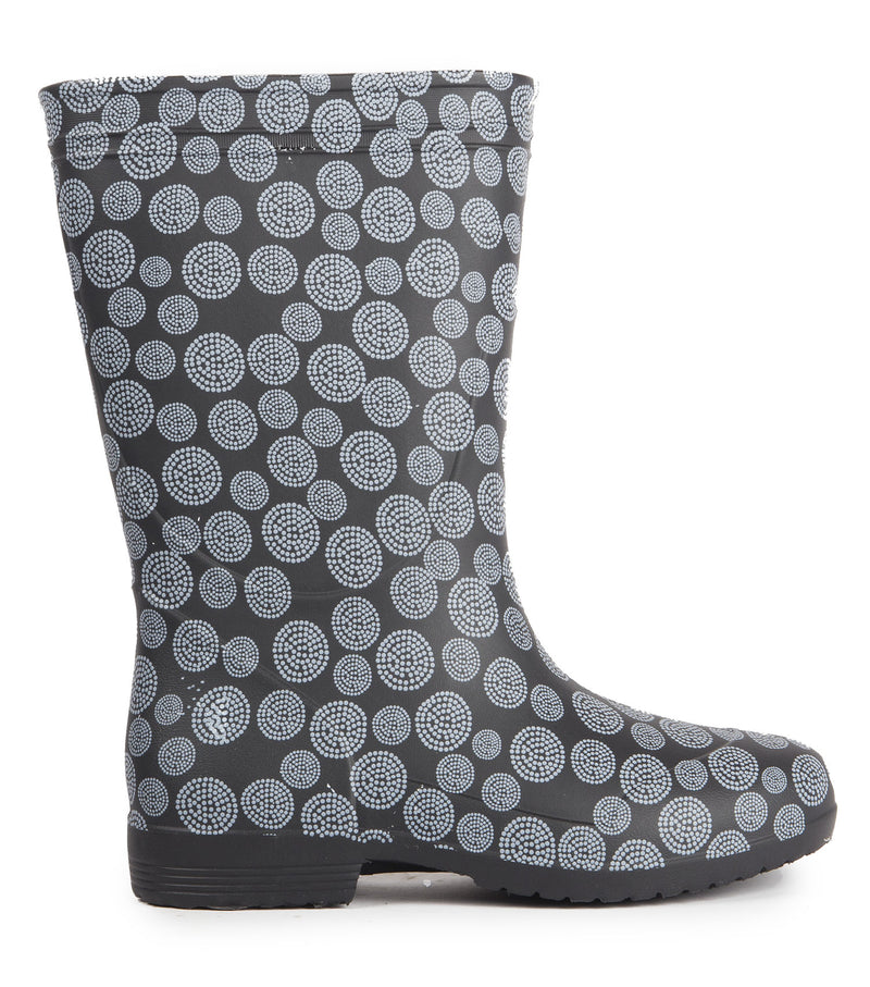 Parch, Gris / Noir | Bottes de pluie 11'' en EVA pour femme | Ultra lé