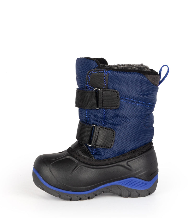 Kiddy, Bleu | Bottes d'hiver pour enfants avec feutre amovible