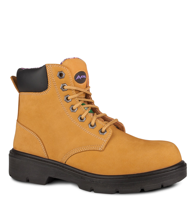 Prolady, Tan | Bottes de travail 5'' en nubuck pour femme