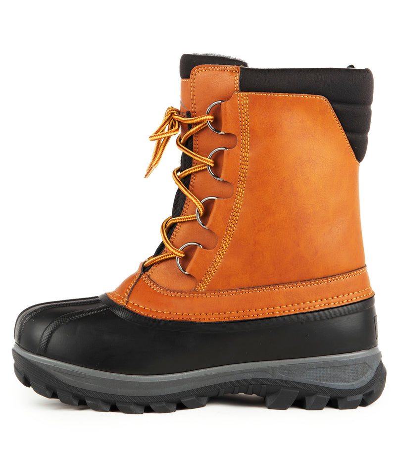 Yukon, Tan | 9'' Winter Boots | Removable Felt
