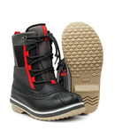 Leo, Gris | Bottes d'hiver pour enfants avec feutre amovible