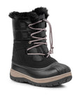 Lolly, Noir | Kids Winter Boots with Removable Felt
