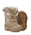 Frosty, Taupe | Kids Winter Boots with Removable Felt