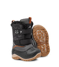 Frosty, Black and Pink | Baby Winter Boots with Removable Felt