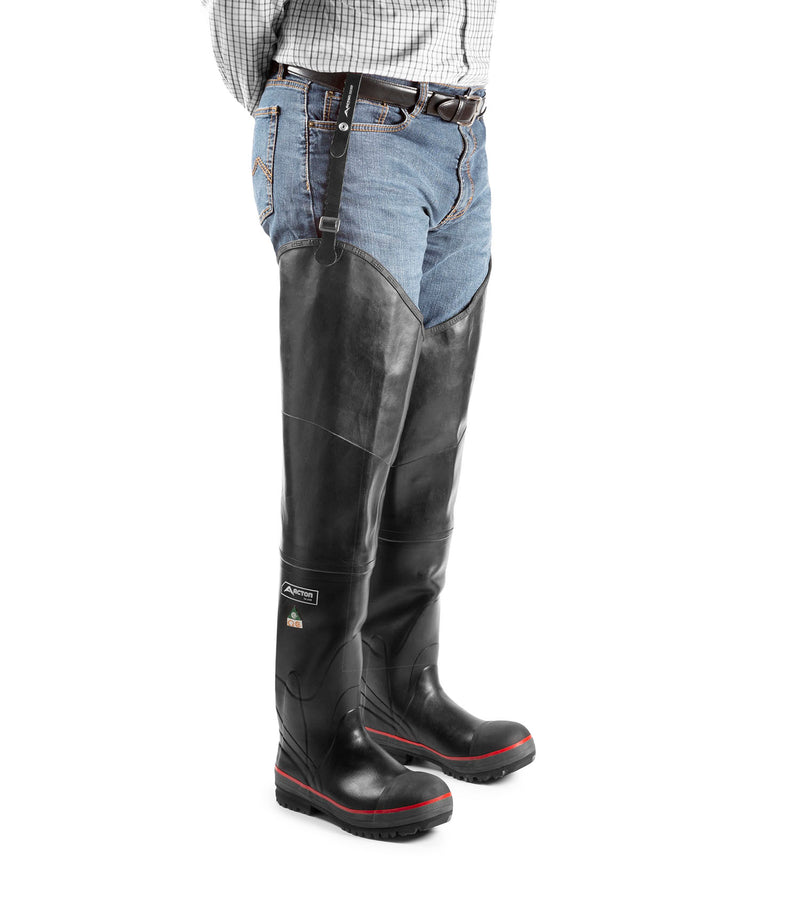 Protecto Hip 2.0, Noir| Bottes de travail cuissardes 29"