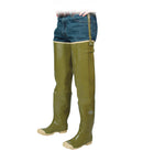 Brook, Vert | Bottes de pluie cuissardes 33" en caoutchouc naturel