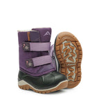 Kiddy, Mauve | Bottes d'hiver pour bébés avec feutre amovible