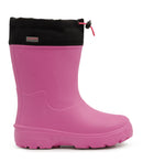 Squishy, Rose | Botte de pluie EVA enfant, doublure amovible isolée