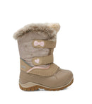 Frosty, Taupe | Kids Winter Boots with Removable Felt