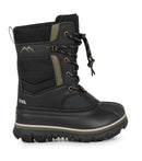 Electro, Black | Kids Winter Boots with Removable Felt