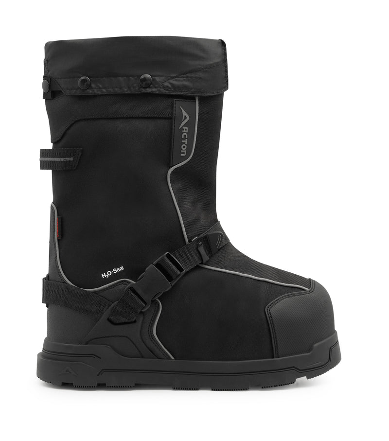 FrostShield Cleats, noir | Couvre-chaussures isolés avec crampons