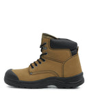 Protect6, Tan | Bottes de travail 6" en cuir