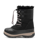 Lolly, Noir | Kids Winter Boots with Removable Felt