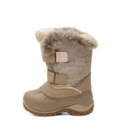 Frosty, Taupe | Kids Winter Boots with Removable Felt