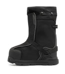 FrostShield Cleats, noir | Couvre-chaussures isolés avec crampons