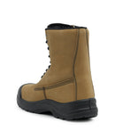 Protect8, Tan | Bottes de travail 8" en cuir