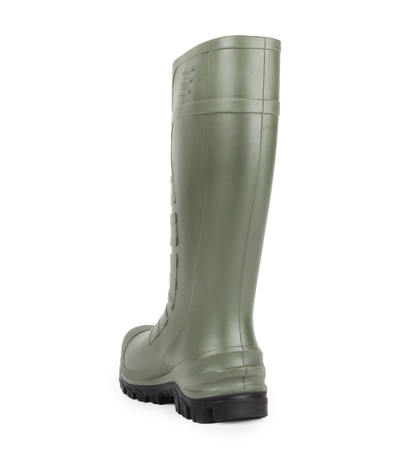 Track 4x4, Vert | Bottes de PU 15'' imperméable avec traction extrême