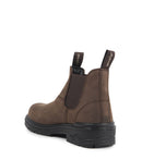 Profile, Brun | Bottes de travail 6" en cuir facile à enfiler