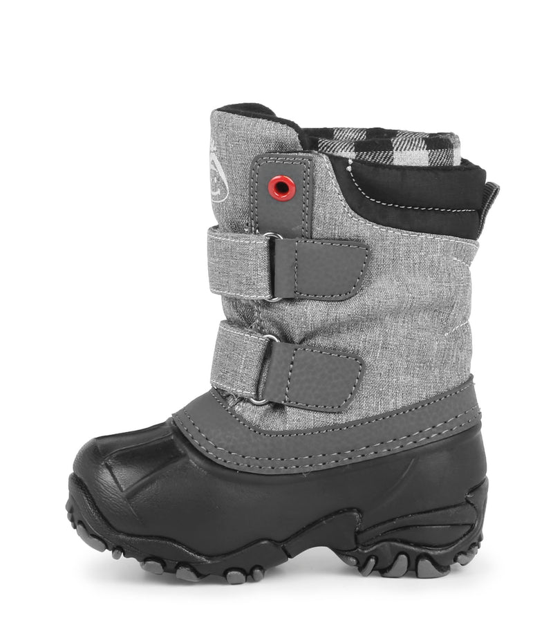 Gotzi, Gris foncé | Bottes d'hiver pour bébé