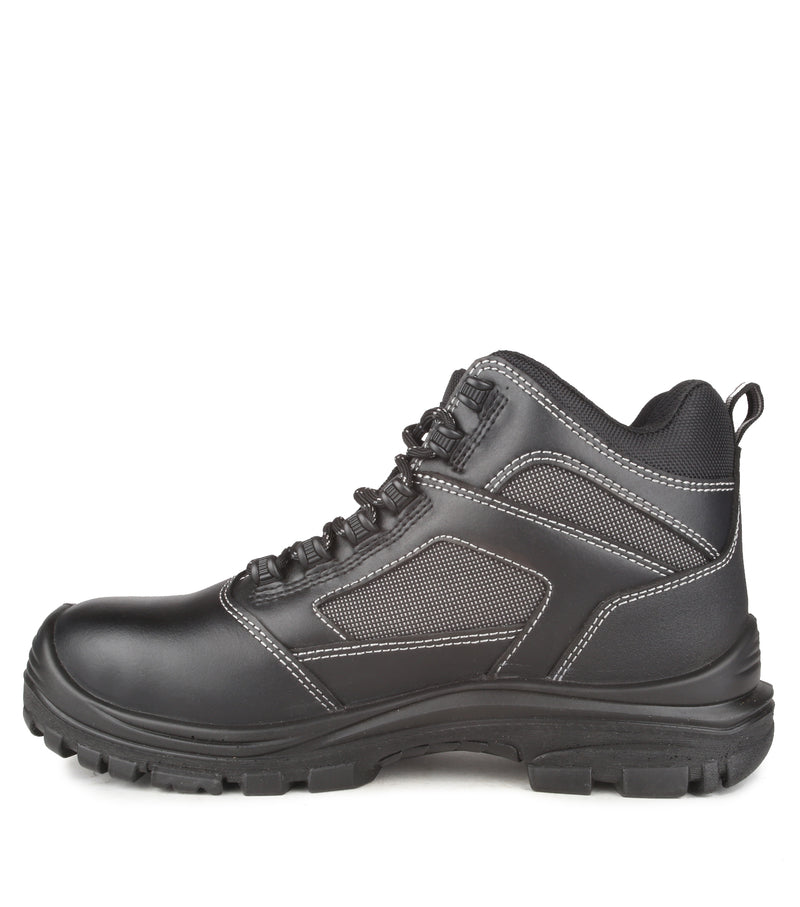 Cross TerrainBlack | 6" Work Boots  metal free