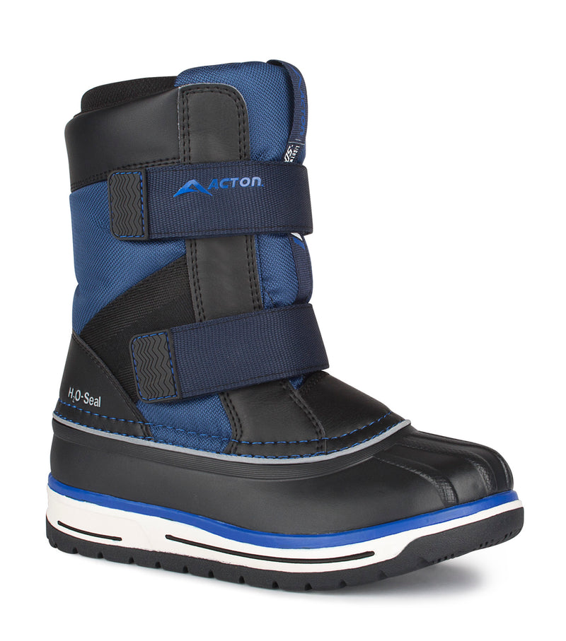 #Buzz, Bleu | Bottes d'hiver pour enfants avec feutre amovible.