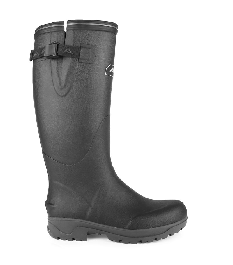 Tackle, Grey | Women's Natural Rubber 16,5'' Rain Boots 