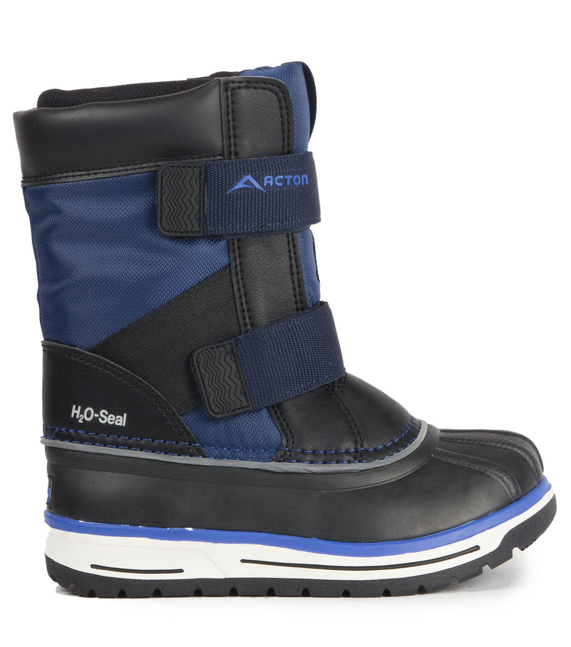 #Buzz, Bleu | Bottes d'hiver pour enfants avec feutre amovible.